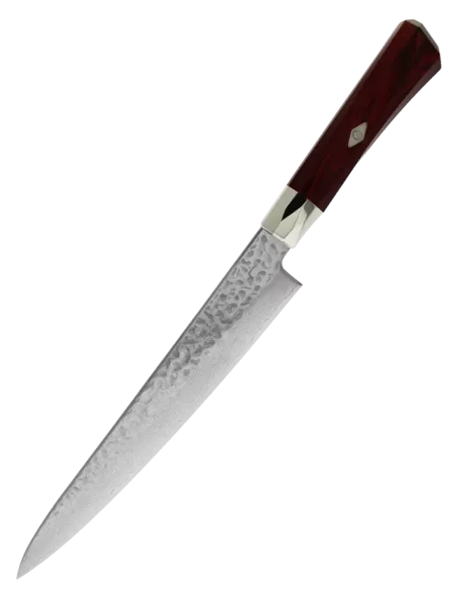 MCUSTA ZANMAI Sujihiki 270 mm VG-10 Damassé Martelé
