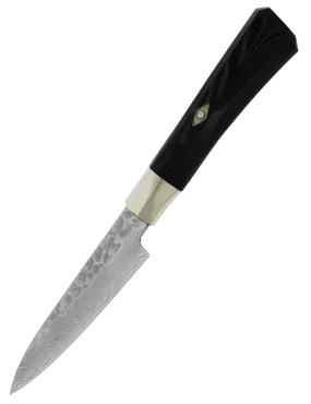MCUSTA ZANMAI Petty 110 mm VG-10 Damassé Martelé Micarta