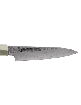 MCUSTA ZANMAI Petty 110 mm VG-10 Damassé Martelé Micarta