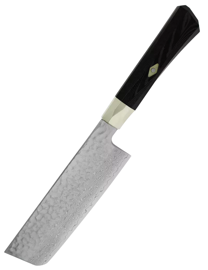 MCUSTA Zanmai ZSHZ3-4008DH Nakiri 165 mm VG-10 Damas 33 couches