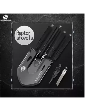 HXOUTDOOR RAPTOR I GBC-45 Pelle multifonction outdoor démontable