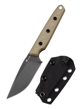 HXOUTDOOR D-354B MAVERICK Couteau fixe 14C28N G10 Gris