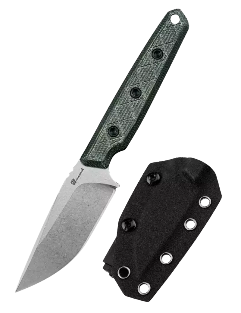 HXOUTDOOR D-354A MAVERICK Couteau fixe 14C28N Micarta