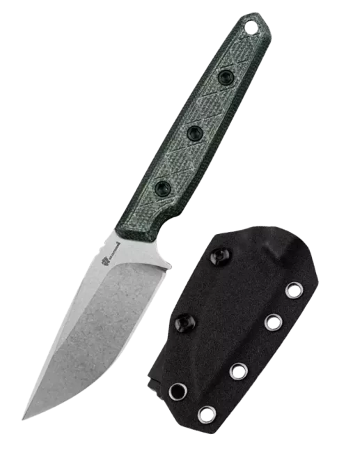 HXOUTDOOR D-354A MAVERICK Couteau fixe 14C28N Micarta