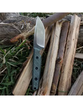 HXOUTDOOR D-354A MAVERICK Fixed Blade 14C28N Micarta