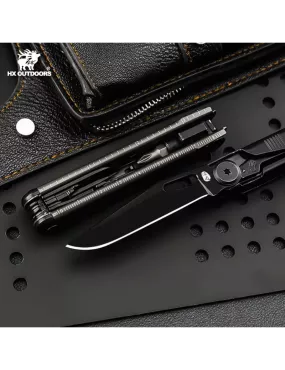 HXOUTDOOR GQ-28B SWIFTTRAIL Multitool 8 fonctions noir