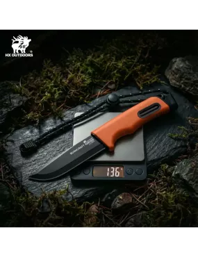 HXOUTDOOR TD-21F SURVIVAL MASTER Couteau fixe 5Cr15MoV