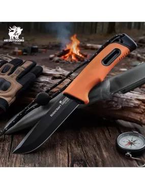HXOUTDOOR TD-21F SURVIVAL MASTER Couteau fixe 5Cr15MoV