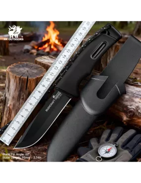 HXOUTDOOR TD-21E SURVIVAL MASTER Couteau fixe 5Cr15MoV
