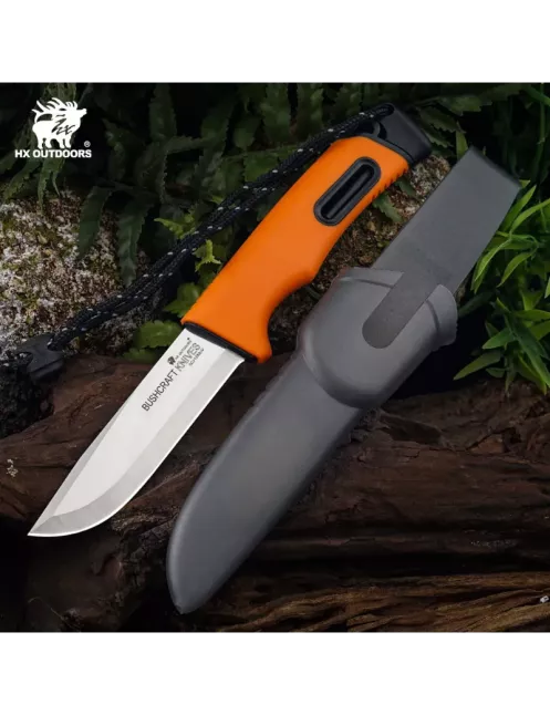 HXOUTDOOR TD-21C SURVIVAL MASTER Couteau fixe 5Cr15MoV