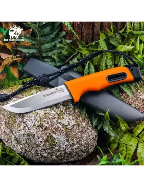 HXOUTDOOR TD-21C SURVIVAL MASTER Couteau fixe 5Cr15MoV