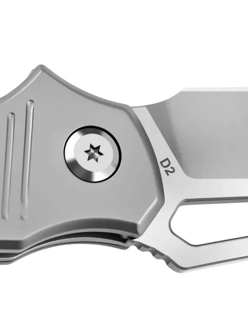 HXOUTDOOR TD-15T ROCK FLUORITE D2 Titanium Folding Knife
