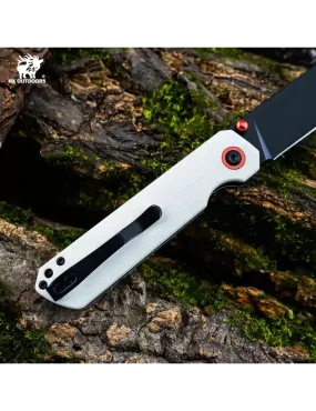 HXOUTDOOR HYLA ZD-120S-D 14C28N Button Lock Folding Knife