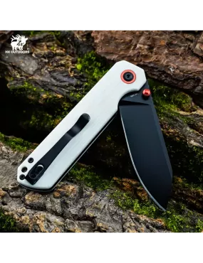 HXOUTDOOR HYLA ZD-120S-D 14C28N Button Lock Folding Knife