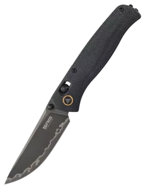 SRM Medal 255L-MB3 Couteau pliant EDC 140Cr Micarta