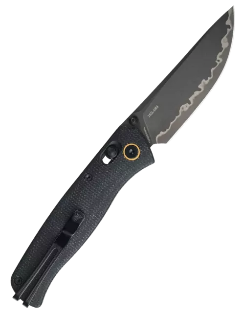 SRM Medal 255L-MB3 Couteau pliant EDC 140Cr Micarta