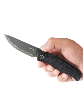 SRM Medal 255L-MB3 Couteau pliant EDC 140Cr Micarta