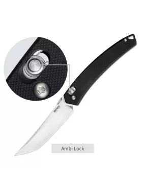 SRM 9211-GB2 Couteau pliant EDC 8Cr13MoV G10