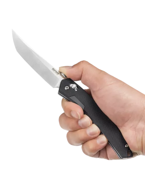SRM 9211-GB2 Couteau pliant EDC 8Cr13MoV G10