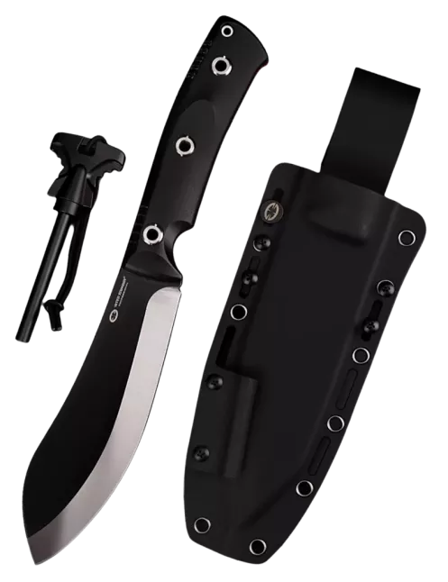 WITHARMOUR BigMuk-BK WA2306-125BK – Couteau fixe outdoor
