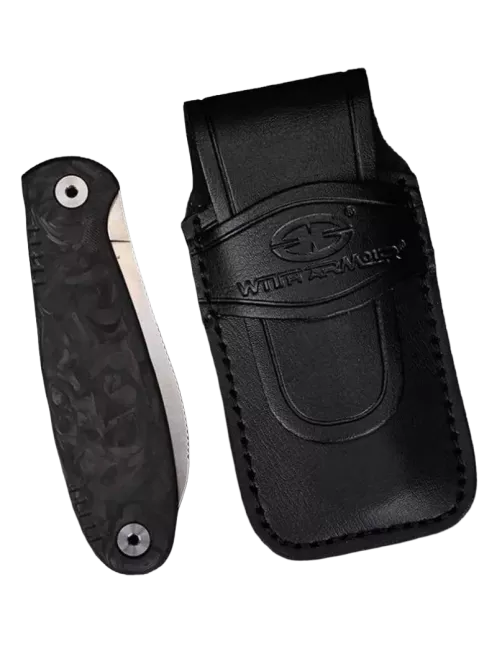 WITHARMOUR FoldMuk-CFBK WA079F-40CFBK – Couteau pliant EDC