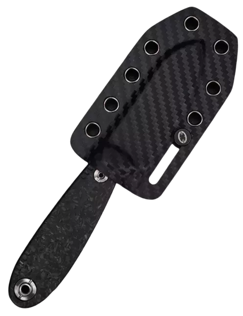 WITHARMOUR NessMuk²-CFDM WA079-70CFDM – Damascus Knife