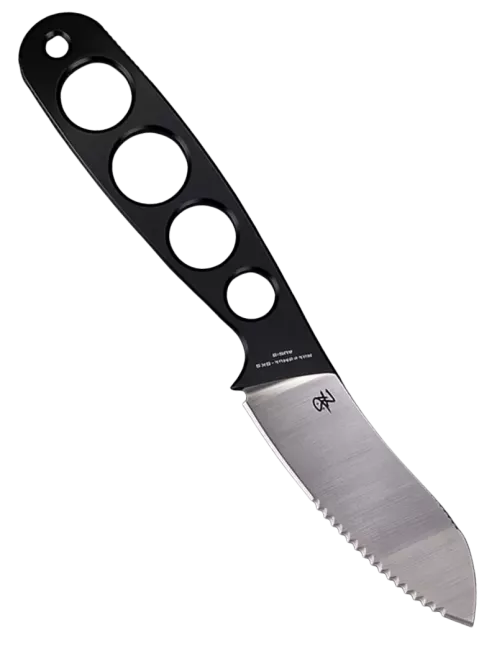 WITHARMOUR NakedMuk-BKS WA079-65BKS – Compact Fixed Blade
