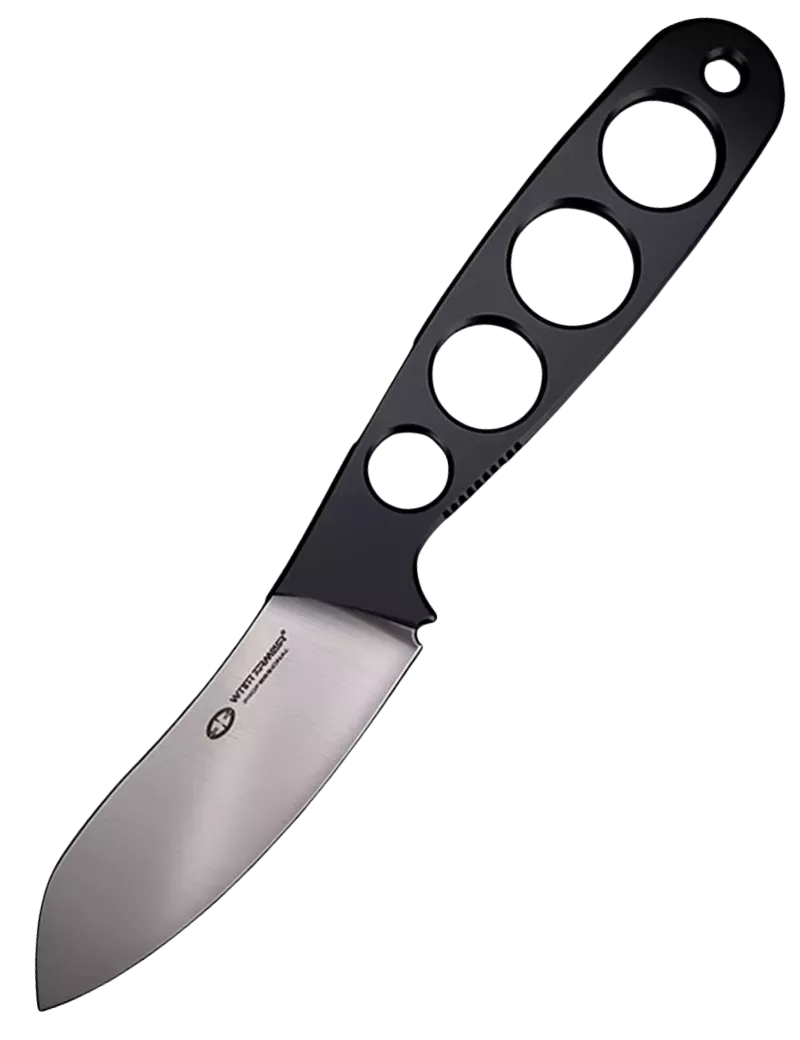 WITHARMOUR NakedMuk-BK WA079-65BK – Couteau fixe compact