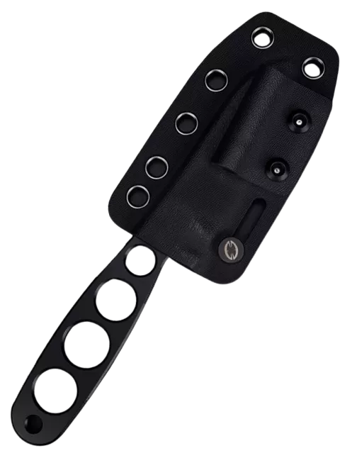 WITHARMOUR NakedMuk-BK WA079-65BK – Couteau fixe compact