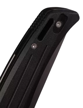 WITHARMOUR Gundog-BK WA-101BK – Couteau pliant D2