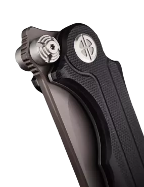 WITHARMOUR Gundog-BK WA-101BK – Couteau pliant D2