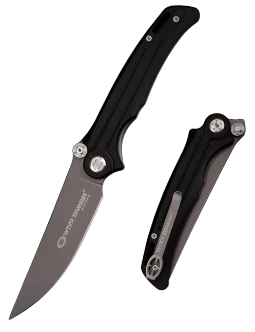WITHARMOUR Gundog-BK WA-101BK – Couteau pliant D2 WITHARMOUR Gundog-BK WA-101BK – Couteau pliant D2
