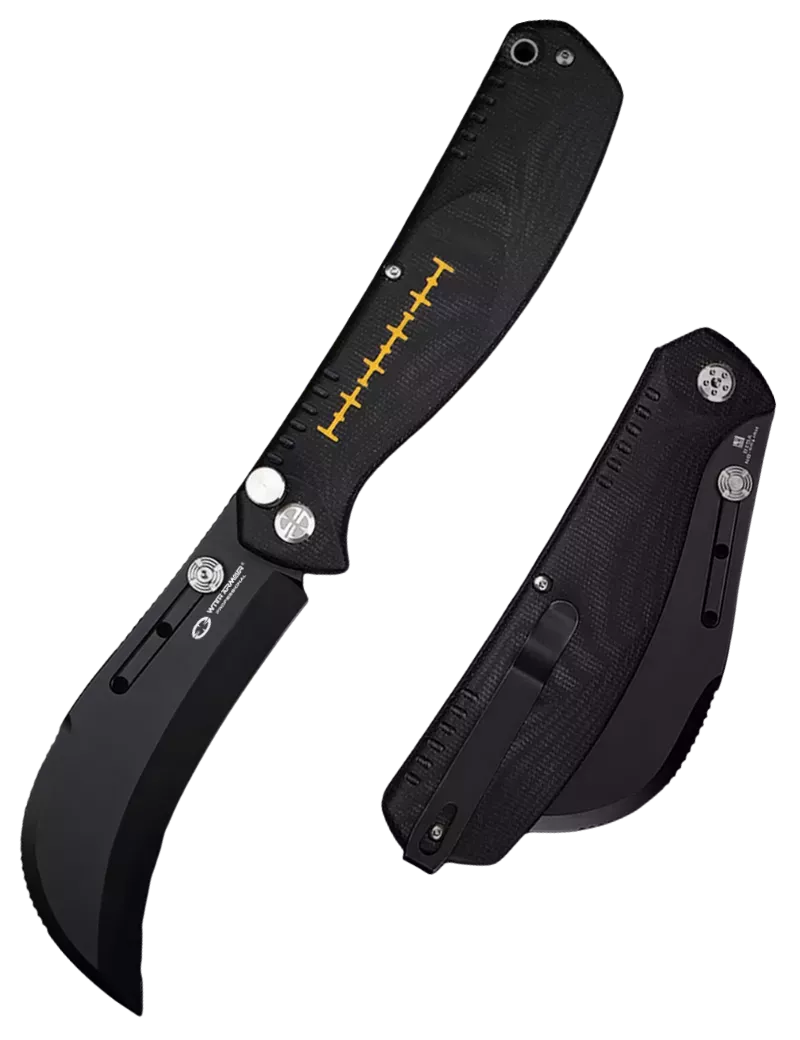 WITHARMOUR Hortus-BK 23HY128-60BK – Couteau pliant VG-10