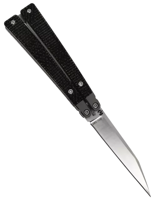 FRED PERRIN FPBBK Black – VG10 Butterfly Knife First Run
