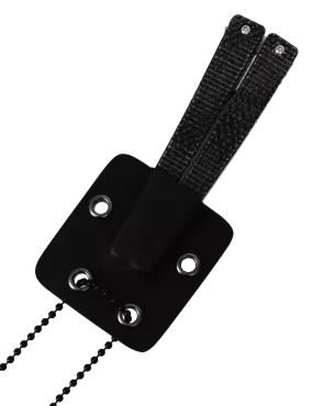 FRED PERRIN FPBBK Black – Couteau papillon VG10 First Run