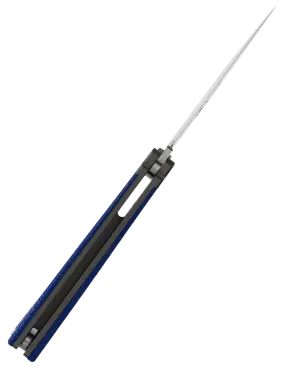 FRED PERRIN FPBBL Blue – Couteau papillon VG10 First Run