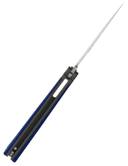 FRED PERRIN FPBBL Blue – Couteau papillon VG10 First Run