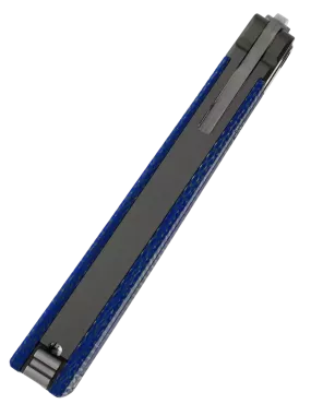 FRED PERRIN FPBBL Blue – Couteau papillon VG10 First Run