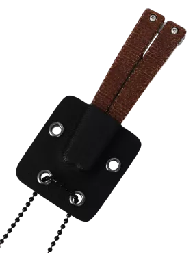 FRED PERRIN FPBGY Brown – Couteau papillon VG10 First Run
