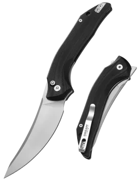 DREAMTECH D3052GB – Couteau pliant D2 Trailing Point