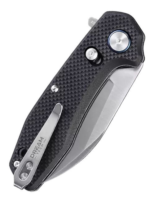 DREAMTECH D3435GB – Couteau pliant D2 Sheepfoot