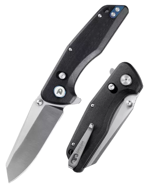 DREAMTECH D3442GB – Couteau pliant D2 Axis Lock