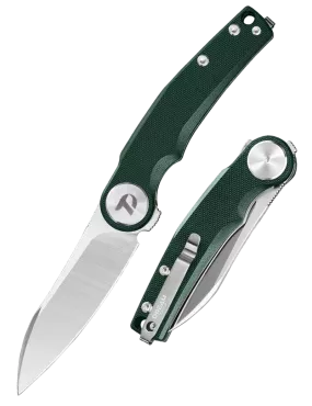 DREAMTECH D3618GGR – Couteau EDC D2 G10 Vert