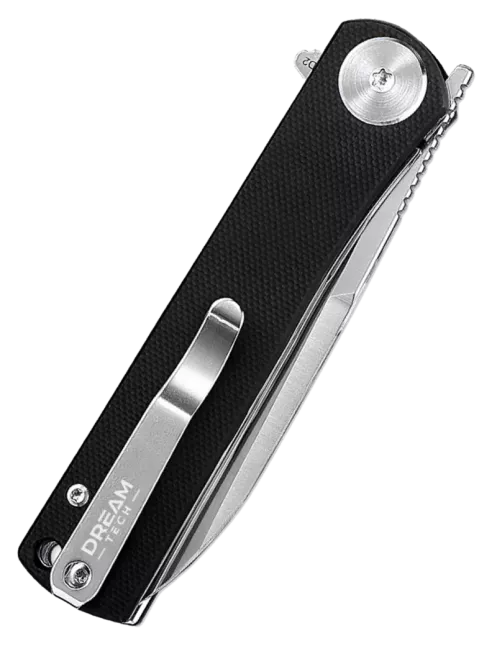 DREAMTECH D3896GB – Couteau EDC D2 G10 Noir