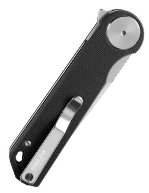DREAMTECH D3897GB – D2 EDC Knife Black G10