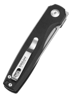 DREAMTECH D4002GB – D2 Tanto EDC Knife G10