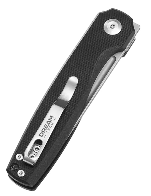 DREAMTECH D4002GB – Couteau EDC D2 Tanto G10