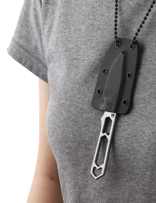 DREAMTECH D4039G – D2 Clip Point Fixed Blade Kydex