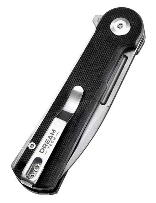DREAMTECH D4134GB – Couteau EDC D2 G10 Noir