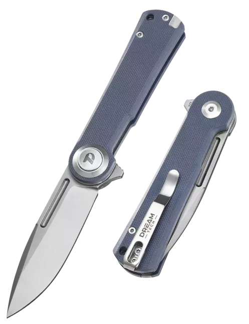DREAMTECH D4134GBL – D2 EDC Knife Blue G10 DREAMTECH D4134GBL – D2 EDC Knife Blue G10